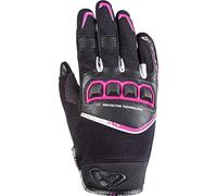 IXON paire de gants moto RS RUN lady noir blanc fushia Taille M