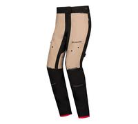 Ixon M-Skd Pantalon textile imperméable à l’eau pour dames, noir-beige, taille 3XL pour femmes