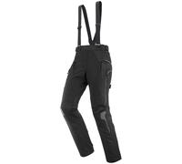 Ixon Odin Pantalon textile de moto imperméable, noir, taille S pour homme