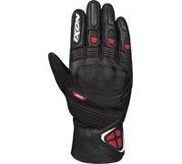 Ixon Pro Hawker Gants de moto d’hiver imperméables, noir/rouge, Taille S