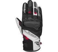 Ixon Pro Knarr Gants de moto d’hiver imperméables, Noir/Blanc/Rouge, Taille 4XL
