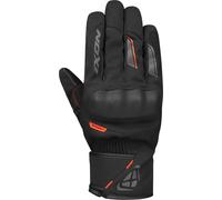 Ixon Pro Russel 2 Gants de moto d’hiver imperméables, noir/orange, Taille L