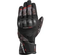 Ixon Pro Russel Camo Gants de moto, noir/rouge, Taille 3XL