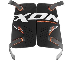 Ixon Racig Pack U05 Plastron pour gilet airbag, noir/orange, Taille unique