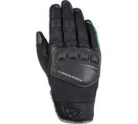 Ixon RS Run Gants de moto, noir-vert, taille 3XL pour homme