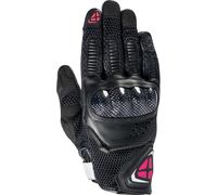 Ixon RS4 Air Gants de moto pour dames, noir-rose, taille L pour femmes