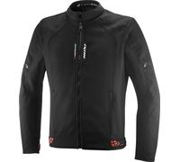 Ixon Shadow Veste textile moto, Noir/Blanc/Rouge, Taille L