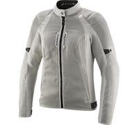 Ixon Shadow Veste textile moto pour dames, gris/beige, Taille M