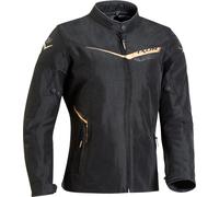 Ixon Slash-C Veste textile de moto de dames, Noir/Or, Taille 3XL