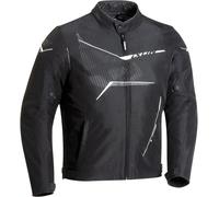 Ixon Slash-C Veste textile moto, Noir/Blanc, Taille 4XL