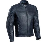 Ixon Spark Veste de moto en cuir, bleu, taille 2XL pour homme