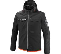 Blouson Moto Ixon Square Noir/Rouge Vif4XL Noir,Rouge Vif