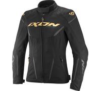 Ixon Striker 2 Air WP imperméable dames moto textile veste, noir-or, taille XS pour femmes