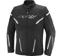 Ixon Striker 2 C imperméable dames moto textile veste, Noir/Blanc, Taille C-6XL