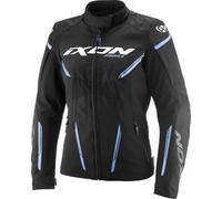 Ixon Striker 2 imperméable dames moto textile veste, noir/violet, Taille M