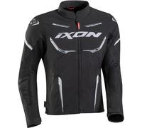 Ixon Striker Air Veste textile de moto, noir-blanc, taille L pour homme