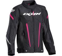Ixon Striker Kinder Veste textile de moto, noir-rose, taille 10 ans pour des gamins