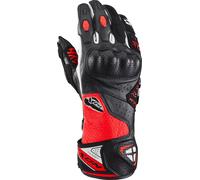 Ixon Thunder Air Gants de moto, noir-blanc-rouge, taille M pour homme