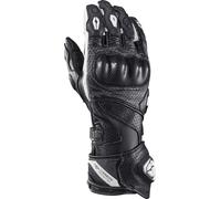 Ixon Tornado Air Gants de moto, Noir/Blanc, Taille L