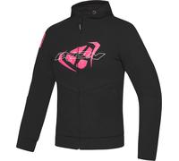 Ixon Touchdown noir/rose Mesdames Moto Textile Veste, noir-rose, taille M pour femmes