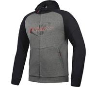 Ixon Touchdown Veste textile de moto, noir/gris, Taille 5XL