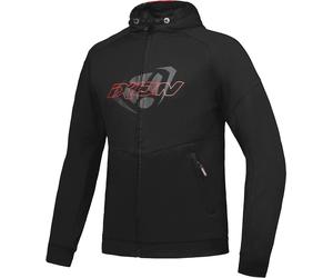Ixon Touchdown Veste textile de moto, noir/rouge, Taille 3XL