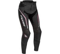 Ixon Trinity Pantalon de moto dames, noir-rose, taille M pour femmes