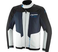 Ixon Tyr Parka textile moto, Noir/Blanc/Bleu, Taille 2XL