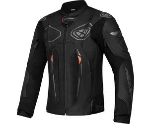 Ixon Vorace Blouson en cuir de moto, noir, Taille S