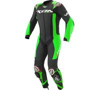 Ixon Vortex 3 Combinaison en cuir de moto 1 pièce, noir/vert, Taille L