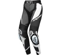 Ixon Vortex 3 Pantalon en cuir de moto pour dames, noir-gris-blanc, taille S pour femmes