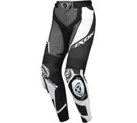 Ixon Vortex 3 Pantalon en cuir de moto pour dames, Noir/Gris/Blanc, Taille XL