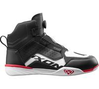 Ixon Vyper WP Chaussures de moto imperméables, noir-blanc-rouge, taille 47 pour homme