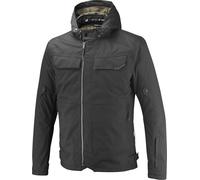 Ixon Walker Veste textile de moto imperméable, noir, taille 4XL pour homme