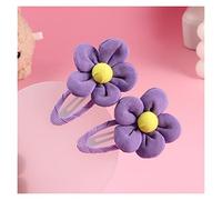 IXOUP 2 pièces nouvelles oreilles de chat en peluche épingles à cheveux filles pinces à cheveux mignonnes accessoires pour cheveux femmes barrettes douces enfants ornements de mode cadeau (couleur
