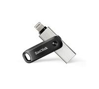 Sandisk ixpand 128 go - clé usb double connectique pour sauvegarde iphone et ipad