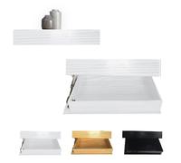 IXPIUZB Étagère secrète avec Compartiment Secret, Etagere Murale avec cachette secrete magnetique Étagère Flottante Dissimulée, Décoration Intérieure Moderne, pour Le Salon, Café