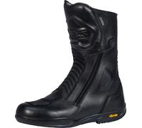 IXS 2-Zip-SYM 2.0 Botte imperméable pour moto de tourisme, noir, Taille 44