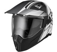 IXS 208 2.0 Casque Enduro, noir-blanc, taille 2XL pour homme
