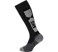 IXS 365 Long Chaussettes moto, noir-gris, taille 36 38 pour homme