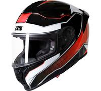 IXS 421 FG 2.1 MIPS, casque intégral XL Noir/Blanc/Rouge Néon Noir/Blanc/Rouge Néon