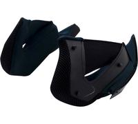 IXS 868, coussinets de joue XXL Noir Noir