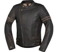 IXS Andy, veste en cuir 50 Marron Foncé Marron Foncé