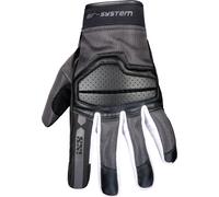 IXS Evo-Air, gants XXL Noir/Gris Foncé/Blanc Noir/Gris Foncé/Blanc