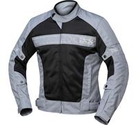 IXS Evo-Air Veste textile de moto, noir-gris, taille M pour homme