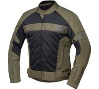 IXS Evo-Air Veste textile de moto, noir-vert, taille XL pour homme