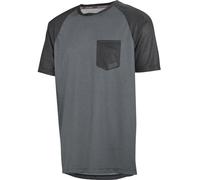 IXS Flow Maillot, gris, taille M pour homme