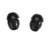 IXS Gladiator Velcro Genouillères / coudières, noir, Taille unique
