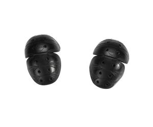 IXS Gladiator Velcro Genouillères / coudières, noir, Taille unique