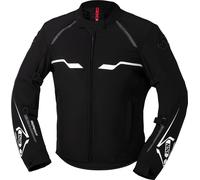 IXS Hexalon-ST Veste textile de moto imperméable, noir-blanc, taille 5XL pour homme